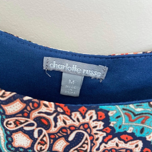 Charlotte Russe patterned top - Picture 3 of 3